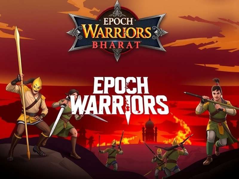 Epoch Warriors Bharat Heroic Artwork Epoch Warriors Bharat Game Cover
